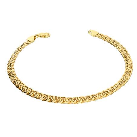 Złota Bransoletka Jodełka pr. 375 - JubilerSezam.pl