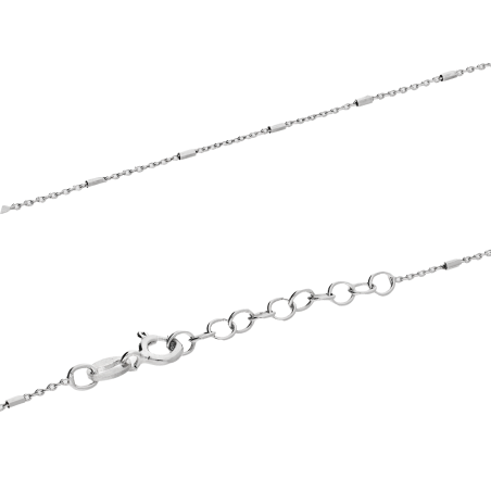 Łańcuszek srebrny fantazja rolo i pałki blask BC 1KF025TD8-1 ROD próba 925