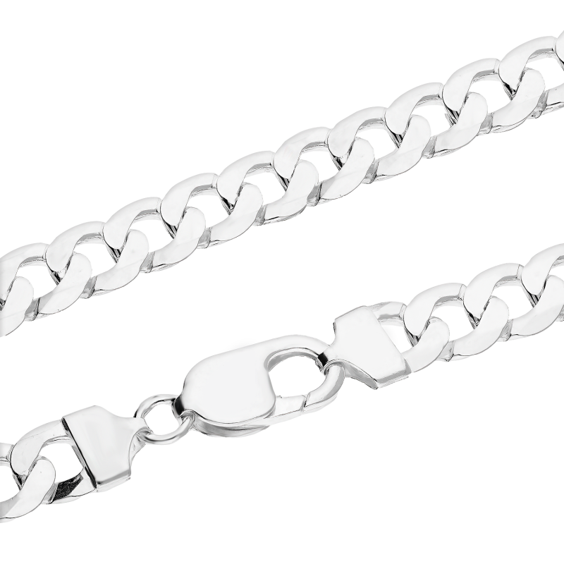 Łańcuszek męski srebrny pancerka