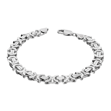 Srebrna Bransoleta Bizantyna pr. 925 - JubilerSezam.pl