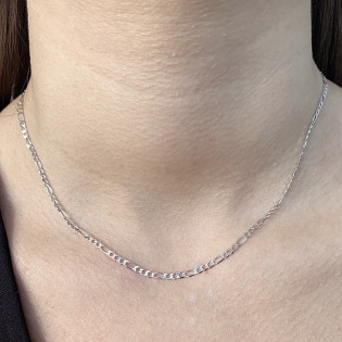 Łańcuszek srebrny figaro BC 1002-060 SF próba 925