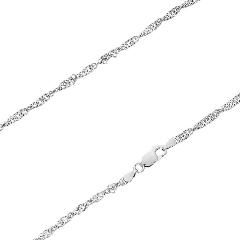 Łańcuszek srebrny singapur BC 1450-050 próba 925