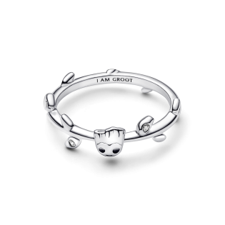 Pierścionek Srebrny Groot Marvel Strażnicy Galaktyki - JubilerSezam.pl
