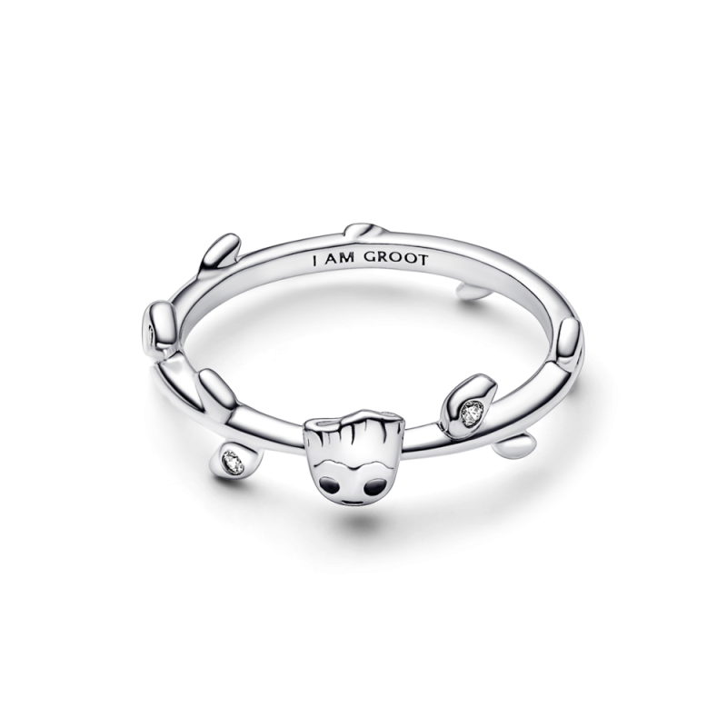 Pierścionek Srebrny Groot Marvel Strażnicy Galaktyki - JubilerSezam.pl