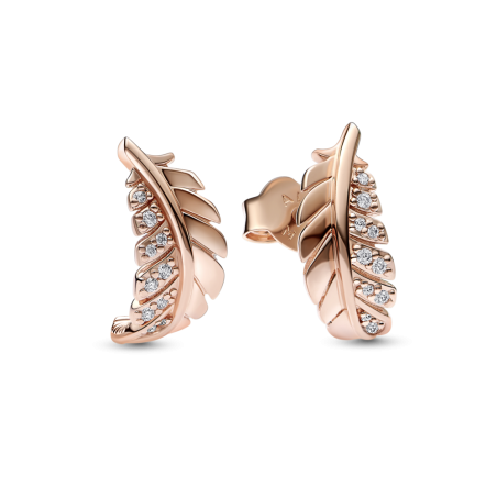 Kolczyki sztyfty Dryfujące pióro PE 282574C01