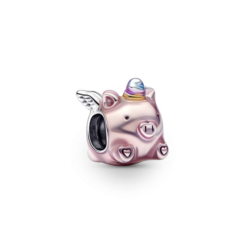 Charms Pandora Skrzydlata świnka jednorożec PE 792573C01