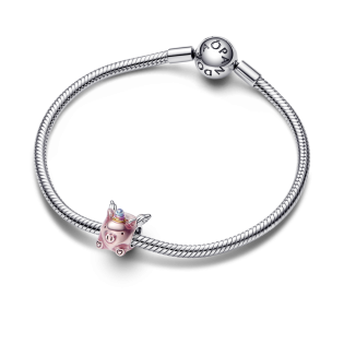 Charms Pandora Skrzydlata świnka jednorożec PE 792573C01