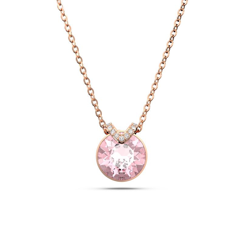 Różowy Wisiorek Bella Swarovski 5662088 - JubilerSezam.pl