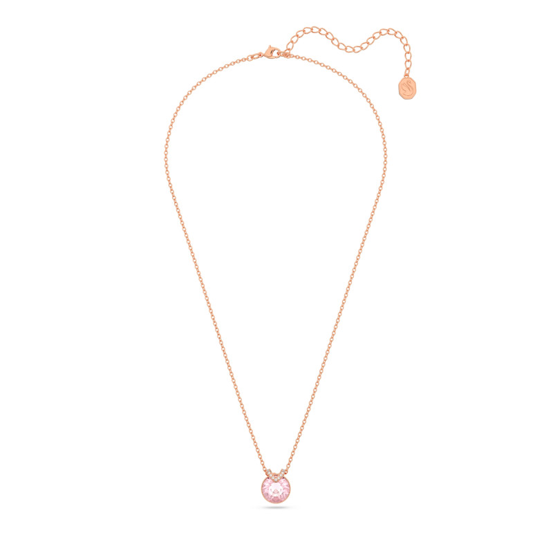 Różowy Wisiorek Bella Swarovski 5662088 - JubilerSezam.pl