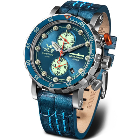 Zegarek męski Vostok Europe Nuclear Submarine PV VK61-571A610
