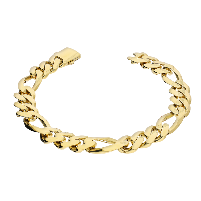 Bransoleta złota figaro AR FUB0231 120 dm szufladka próba 585