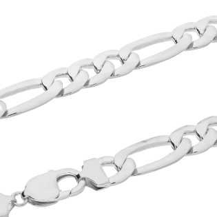 Łańcuszek pozłacany splot figaro