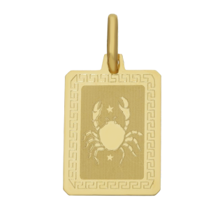 Złoty Znak Zodiaku Rak pr. 585 - JubilerSezam.pl