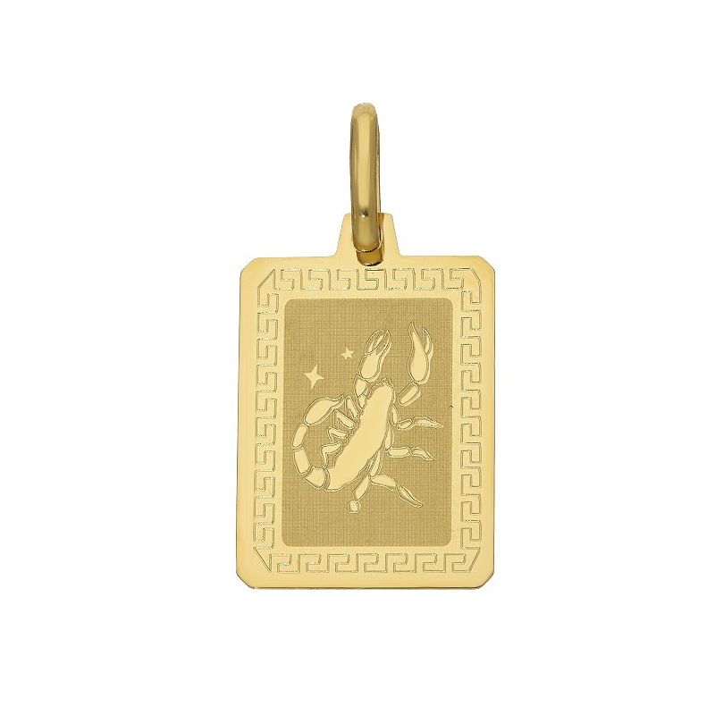 Zodiak złoty Skorpion OS 204-ZO62-SCO próba 585