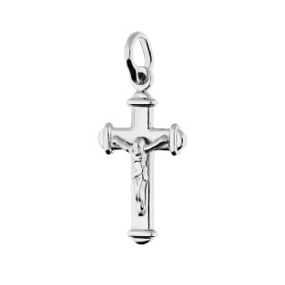 Krzyżyk srebrny z wizerunkiem Pana Jezusa NI CI1888D ROD próba 925
 Waga-1,55