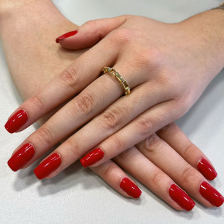 Pierścionek złoty anker long BC105 próba 585