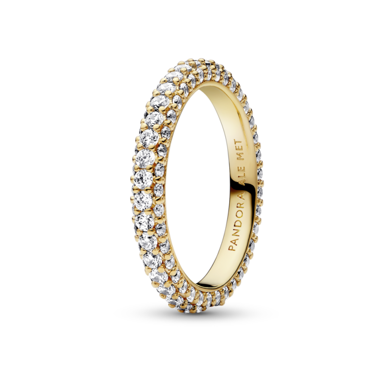 Jednorzędowy pierścionek pavé Pandora Timeless 162627C01