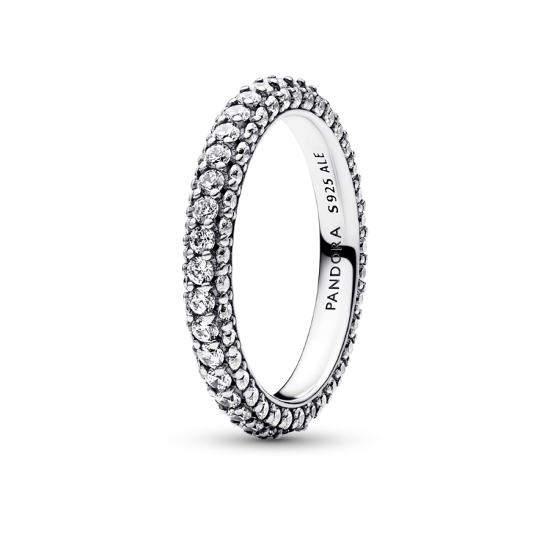 Pierścionek Pandora Timeless Pavé Srebro 925 - JubilerSezam.pl