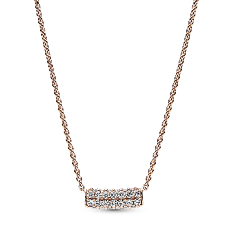 Kolia Pandora Timeless z dwurzędowym łącznikiem pavé 382621C01