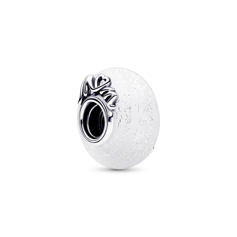 Charms z połyskującego szkła Murano „Mama i miłość” 792655C00
