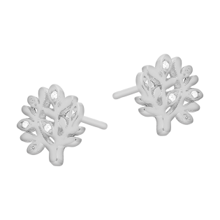 Kolczyki drzewko szczęścia cyr/sztyft DA HS1288 próba 925