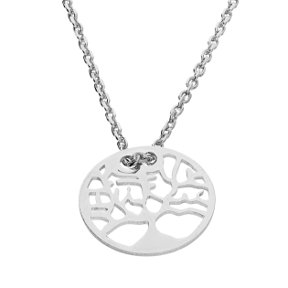 Srebrny naszyjnik Drzewko Szczęścia pr. 925 - JubilerSezam.pl