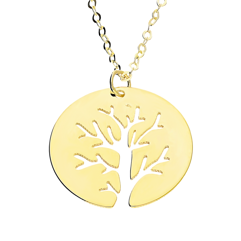 Złoty naszyjnik Drzewo Życia pr. 585 - JubilerSezam.pl