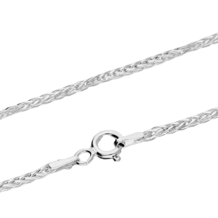 Srebrny łańcuszek lisi ogon pr. 925 - JubilerSezam.pl