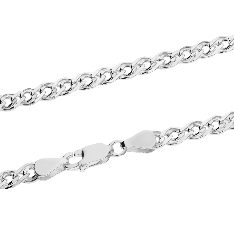 Srebrny łańcuszek Nonna pr. 925 - JubilerSezam.pl