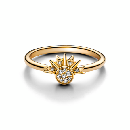 Złoty Pierścionek Pandora Niebiańskie Słońce - JubilerSezam.pl