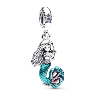 Charms-zawieszka Arielka, Mała Syrenka, Pandora Disney 792695C01 próba 925
