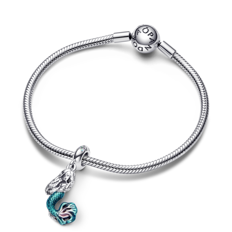 Charms-zawieszka Arielka, Mała Syrenka, Pandora Disney 792695C01 próba 925