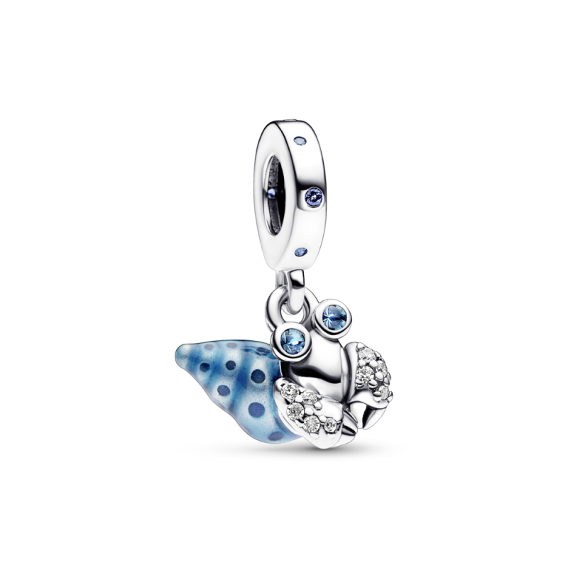 Charms-zawieszka świecący w ciemności Krab Pustelnik Pandora 792700C01 próba 925