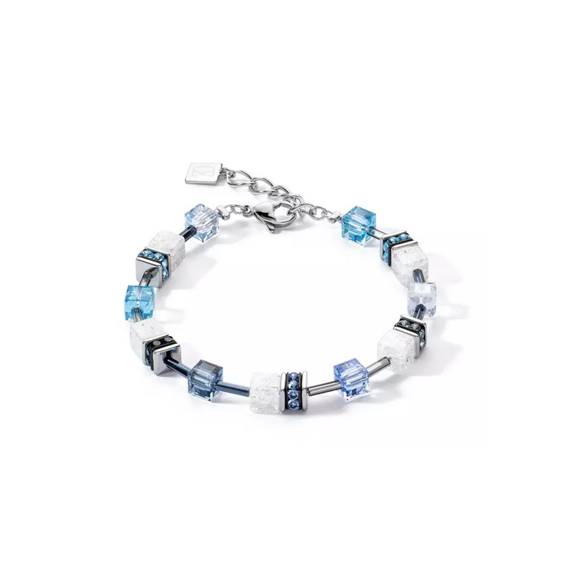 Bransoleta Coeur de Lion 0714 Blue-White CT 3018-30-0714