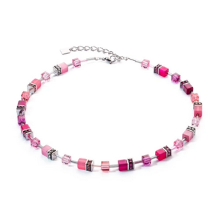 Naszyjnik Coeur de Lion Magenta - Kryształy Swarovski - JubilerSezam.pl