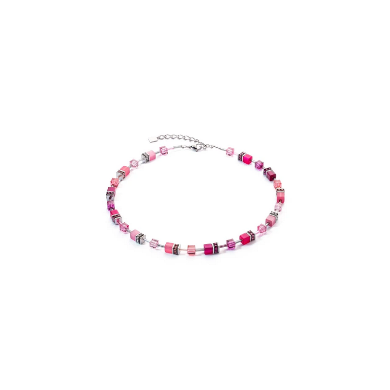 Naszyjnik Coeur de Lion Magenta - Kryształy Swarovski - JubilerSezam.pl