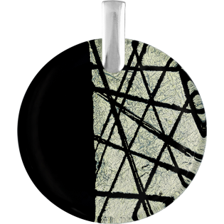 Zawieszka srebrna GRANDE ze szkłem murano KQ KA10-82 próba 925