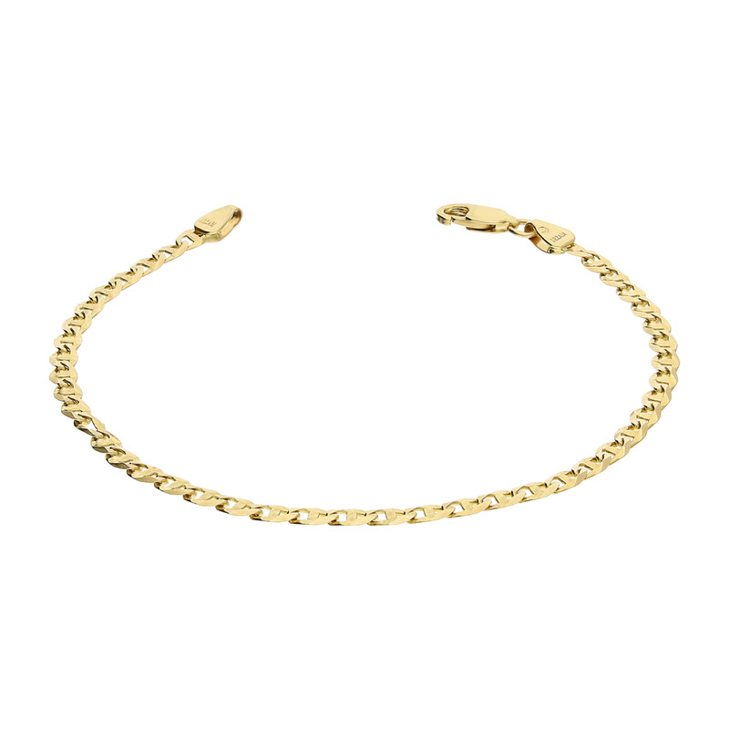 Złota bransoletka łańcuszkowa Gucci pr. 375 - JubilerSezam.pl