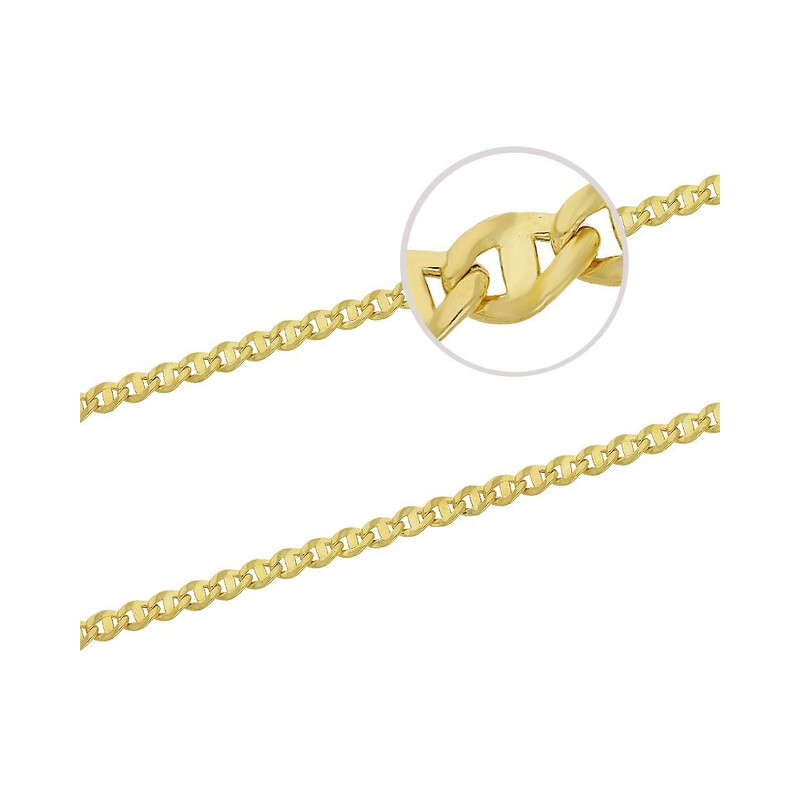 Łańcuszek złoty gucci nr VK FPBCGDE 050 próba 585 Sezam - 1