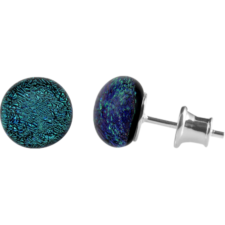 Kolczyki srebrne GIUDECCA ze szkłem murano KQ SZ10-67 próba 925