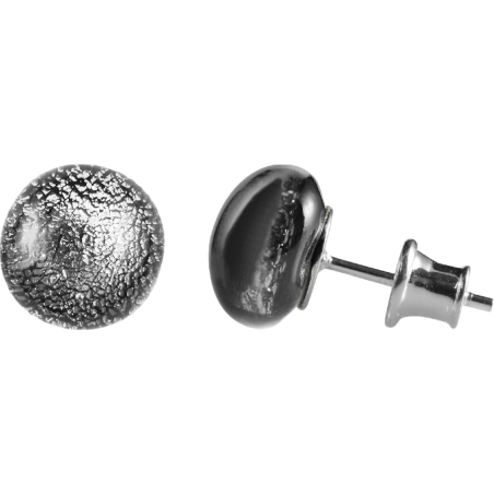 Kolczyki srebrne ze szkłem murano KQ SZT278 próba 925