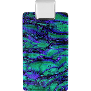 Zawieszka srebrna EMERALD ze szkłem murano KQ L10-03 próba 925