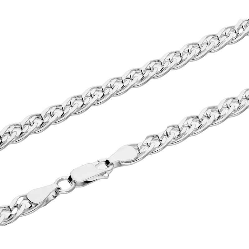 Srebrny łańcuszek Nonna pr. 925 - JubilerSezam.pl