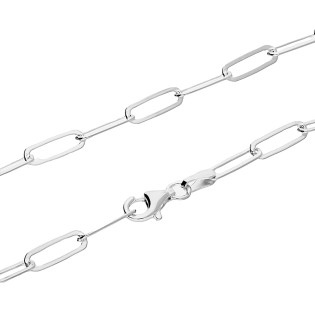 Łańcuszek srebrny anker long płaski BC 2107-021 próba 925