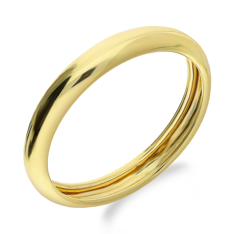 Obrączka złota Ultra Light dmuchana BC OG3 dm próba 585