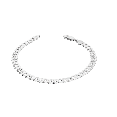 Bransoleta srebrna pancerka