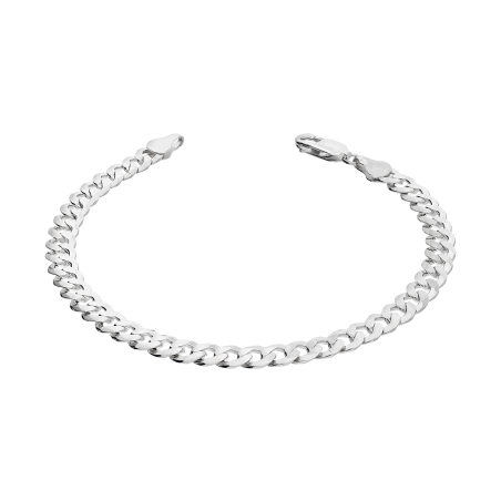 Bransoleta srebrna pancerka