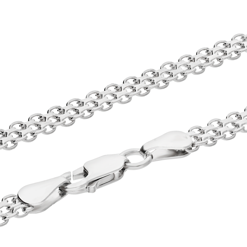 Bransoleta srebrna bismark BC 1360-050 3R ROD próba 925
