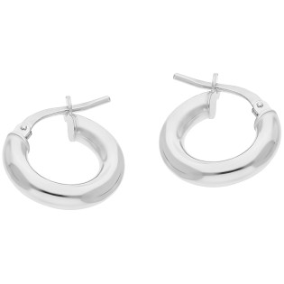 Kolczyki srebrne kółka rurka 8mm/ang.zap NI KDM-8mm-3,00 ANG próba 925