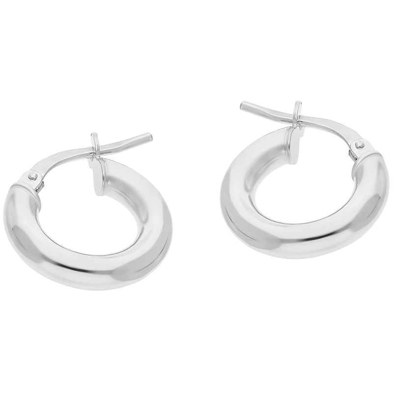 Kolczyki srebrne kółka rurka 8mm/ang.zap NI KDM-8mm-3,00 ANG próba 925